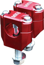 Red Bar Clamps Rubber Mounted 1 1/8", made from 7075 aluminum, RV, Automotive, Powersports, off-road, marine, truck accessories, interior, truck bed, RV parts, Powersports, AVADA - Best Sellers