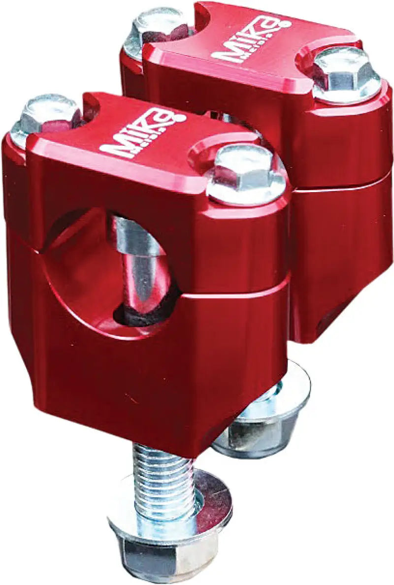 Red Bar Clamps Rubber Mounted 1 1/8", made from 7075 aluminum, RV, Automotive, Powersports, off-road, marine, truck accessories, interior, truck bed, RV parts, Powersports, AVADA - Best Sellers