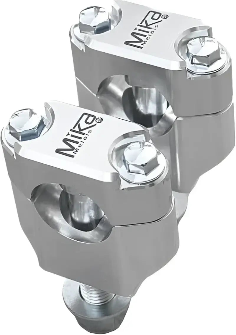 Bar Clamps Rubber Mounted 1 1/8’’ Sil - Powersports