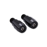 HIGHSIDER Bar Ends M16x1.5 Thread Pair Black Yam for Powersports