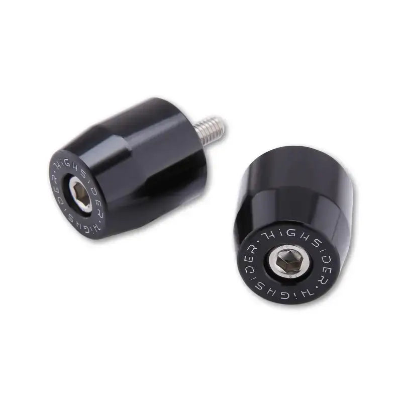 HIGHSIDER Bar Ends M6 Thread Pair Black Suz for Powersports