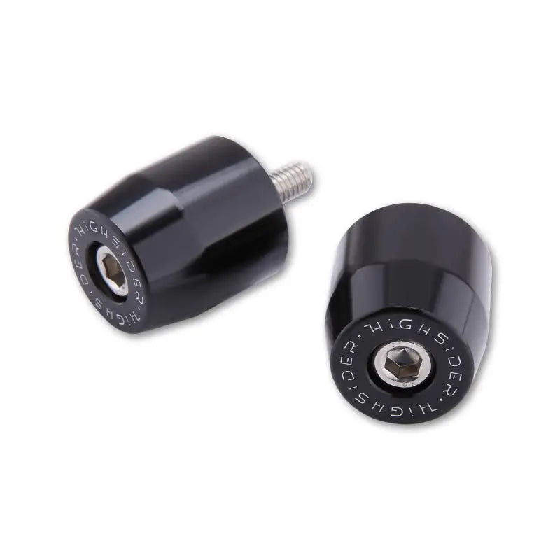 HIGHSIDER Bar Ends M6 Thread Pair Black Suz for Powersports