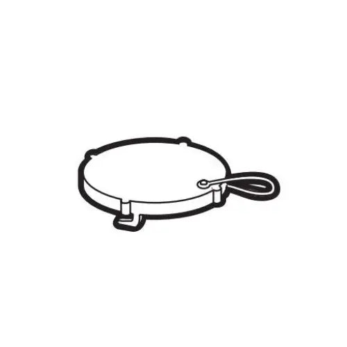 Barker 26048 3 inch push-in drain cap with gasket