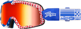 Barstow Goggle Artist Series 123 Klan Mirror Red Lens
