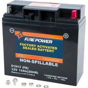 FIRE POWER Battery 51913 Sealed Factory Activated