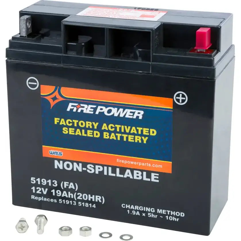 FIRE POWER Battery 51913 Sealed Factory Activated