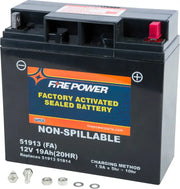 FIRE POWER Battery 51913 Sealed Factory Activated