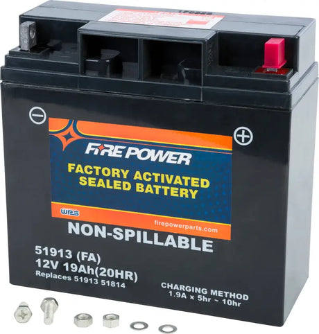 FIRE POWER Battery 51913 Sealed Factory Activated