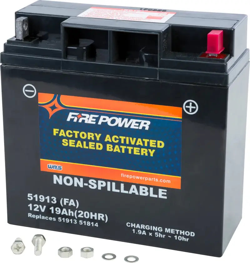 FIRE POWER Battery 51913 Sealed Factory Activated