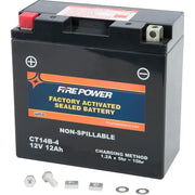 FIRE POWER Battery Ct14b 4 Ct14b Sealed Factory Activated
