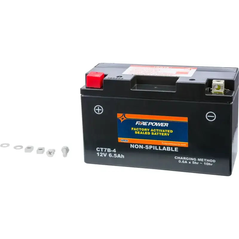 FIRE POWER Battery Ct7b 4 Sealed Factory Activated