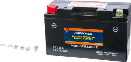 FIRE POWER Battery Ct7b 4 Sealed Factory Activated