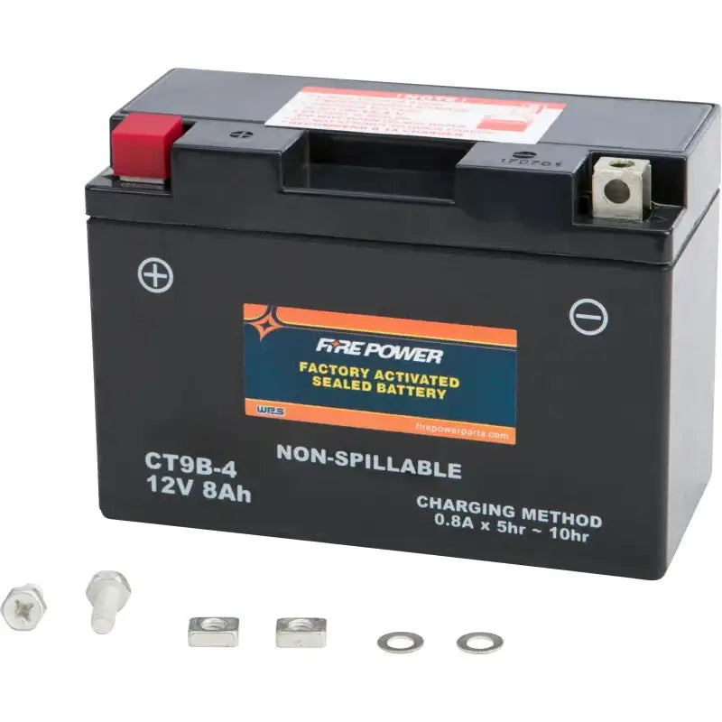 FIRE POWER Battery Ct9b 4 Ct9b Sealed Factory Activated