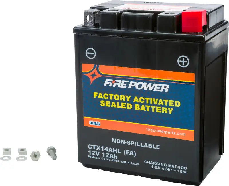 FIRE POWER Battery Ctx14ahl/Cb14l A2 Sealed Factory Activated