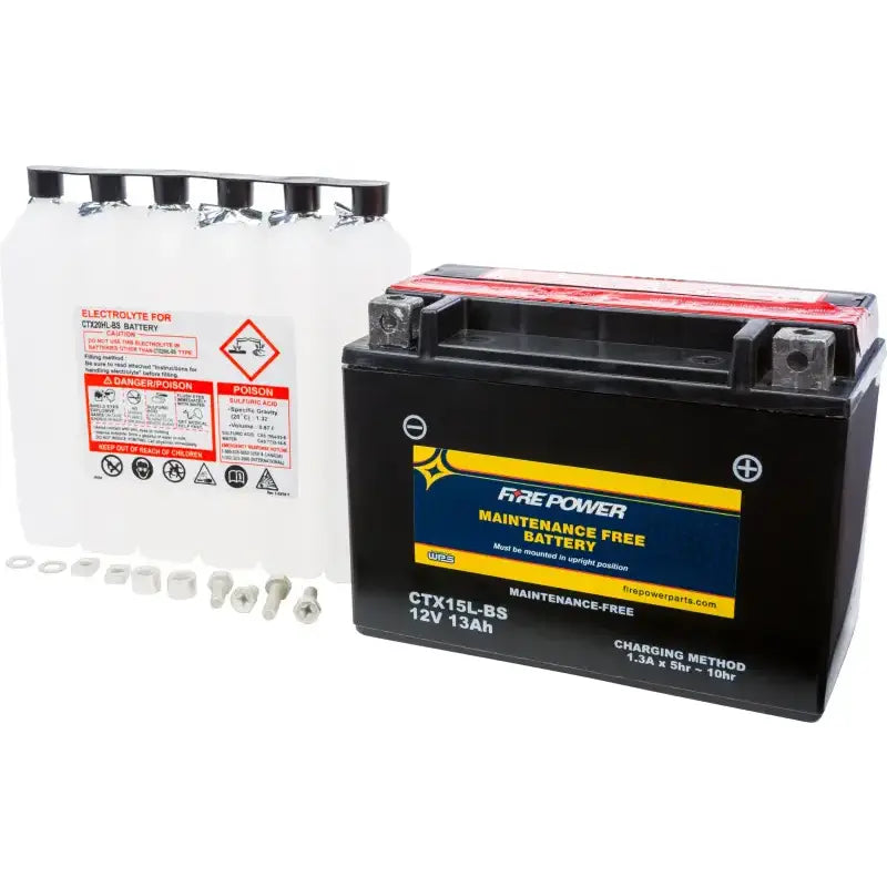 FIRE POWER Battery Ctx15l Bs Maintenance Free