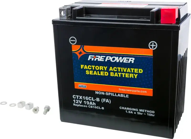 FIRE POWER Battery Ctx16cl B Sealed Factory Activated