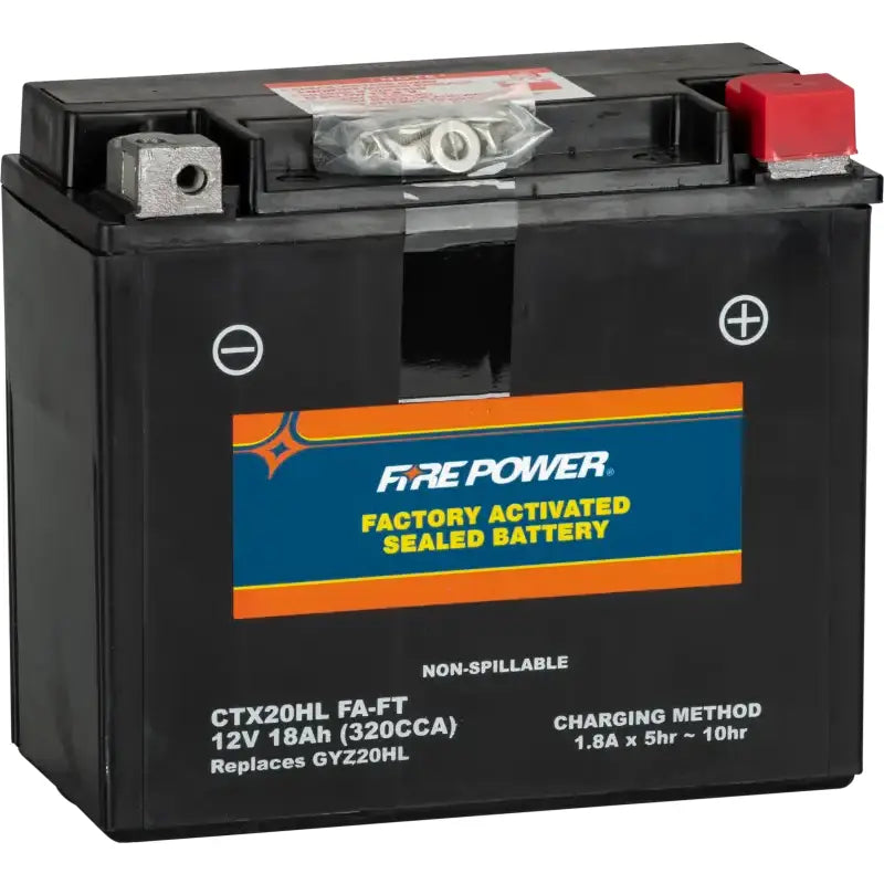 FIRE POWER Battery Ctx20hl (Fa) Ft Sealed Factory Activated