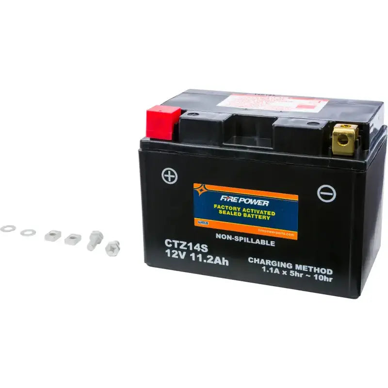 FIRE POWER Battery Ctz14s Sealed Factory Activated