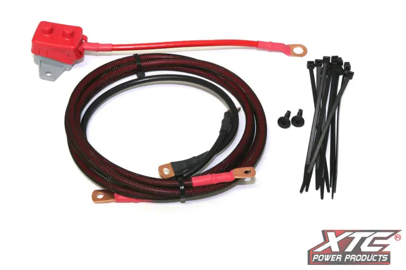 XTC Power Products Battery To Factory Busbar Wire With Circuit Breaker