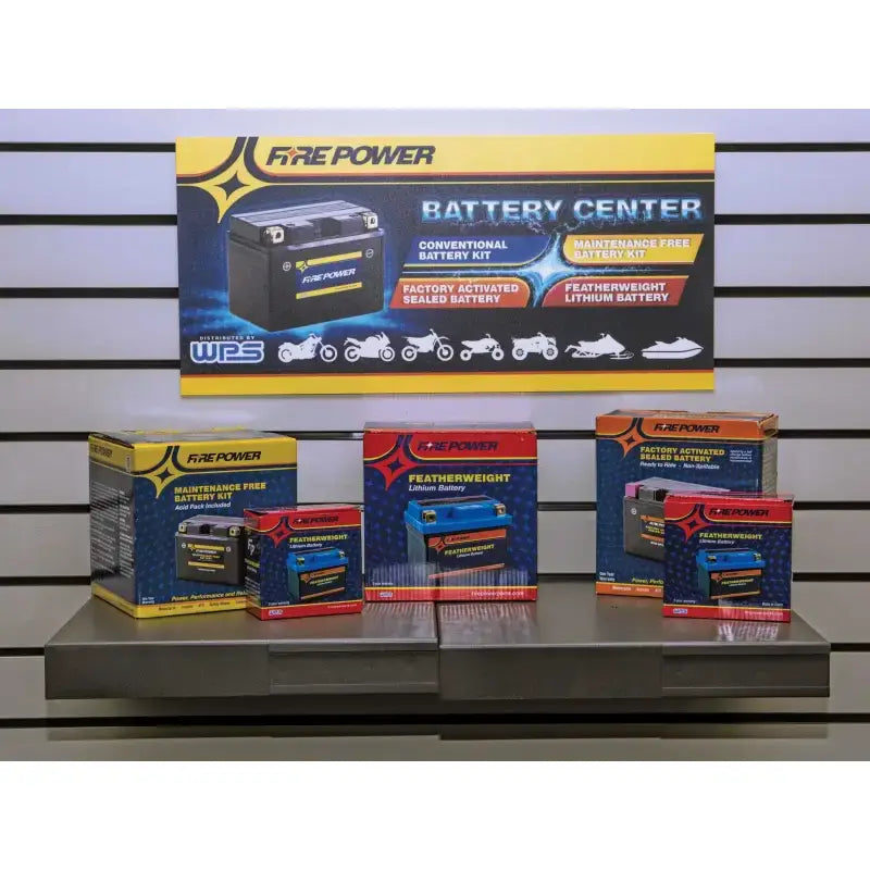 FIRE POWER FP BATTERY SIGN