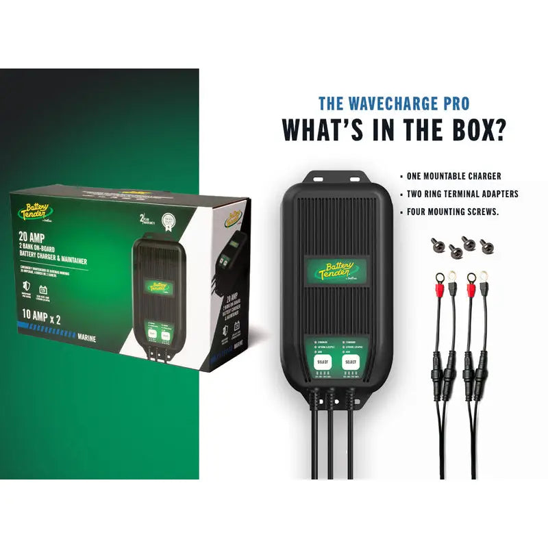 Battery Tend 022-1008-DL-WH Battery Charger