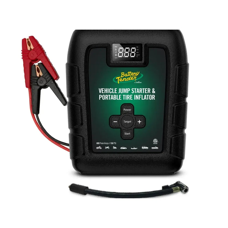 Battery Tender 800A 12V Lithium Jump Starter Tire Inflator 030-3010-WH