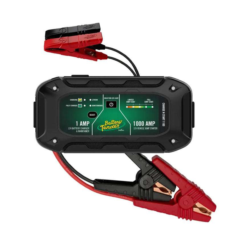 Battery Tender Charge N Start Battery Charger 030-7010-WH - Amp Btry 1000 Amp