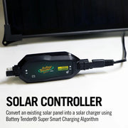 Battery Tender Solar Chargers 021-1173 - 17 Watt Mountable Panel Built Controller