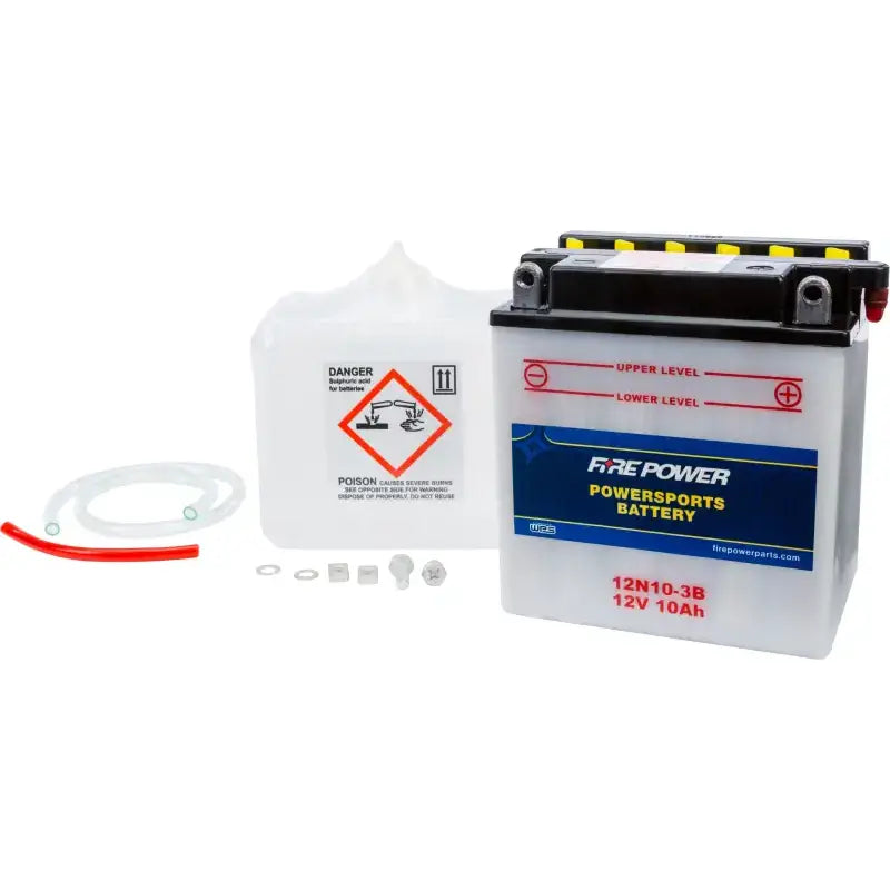 FIRE POWER Battery W/Acid 12n10 3b 12v