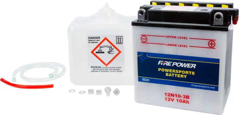 FIRE POWER Battery W/Acid 12n10 3b 12v