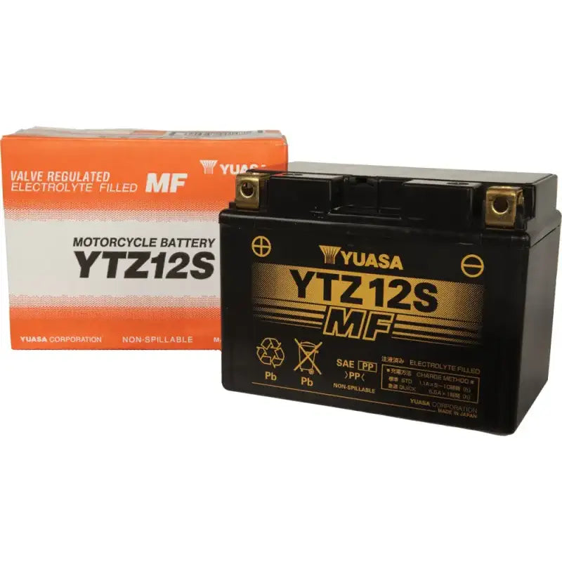 YUASA Battery Ytz12s Sealed Factory Activated