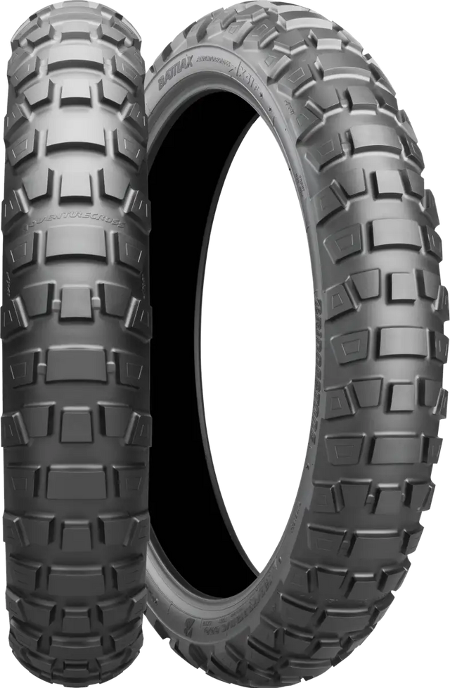 Tire Battlax Advcross Ax41 Fr 100/90 19 57q Bias Tl - BRIDGESTONE