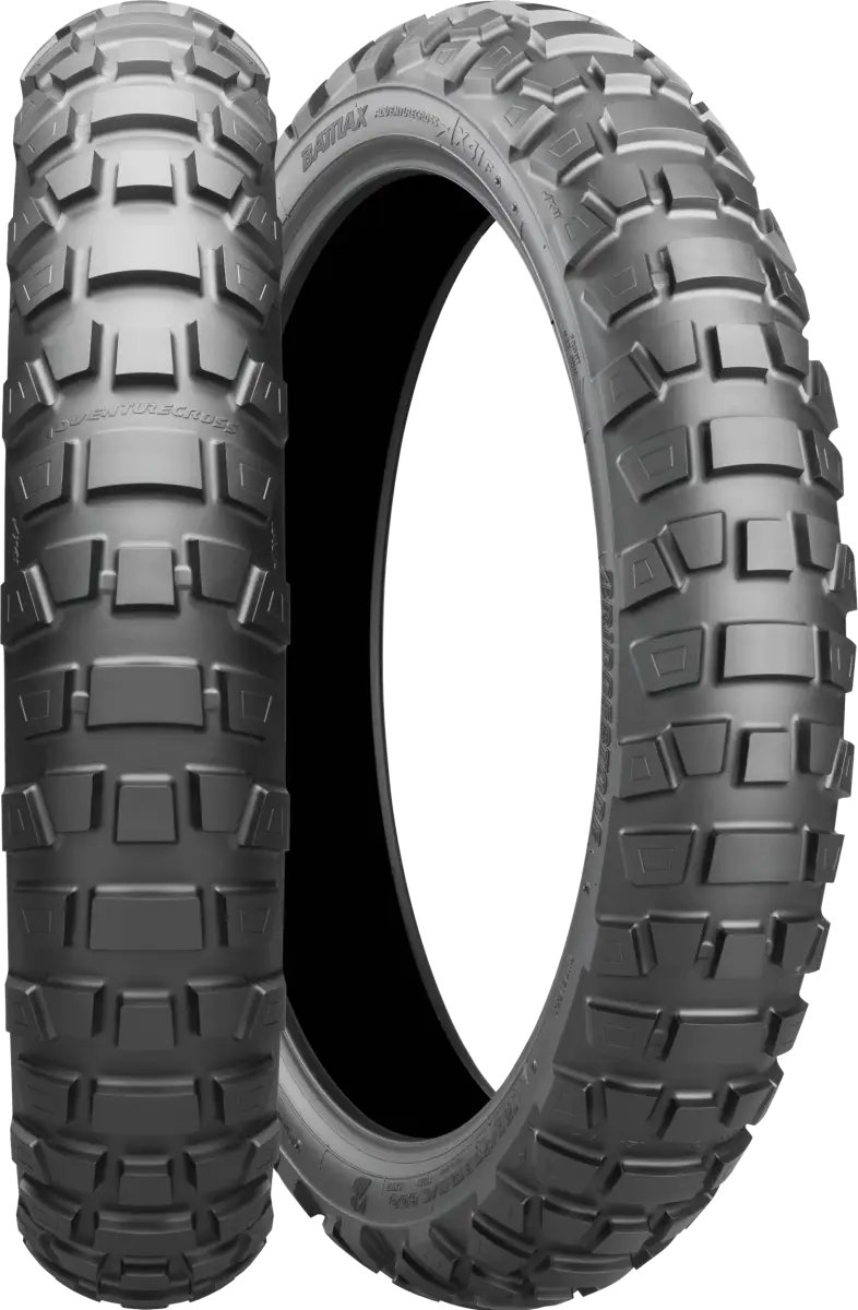 Tire Battlax Advcross Ax41 Fr 90/90 21 54q Bias Tl - BRIDGESTONE