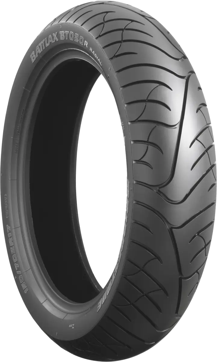 Tire Battlax Bt020 F Rear 170/60zr17 72w Radial Tl - BRIDGESTONE