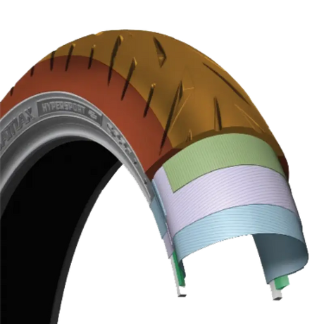 Tire Battlax Hypersport S22 Rr 190/50zr17 73w Radial Tl - BRIDGESTONE