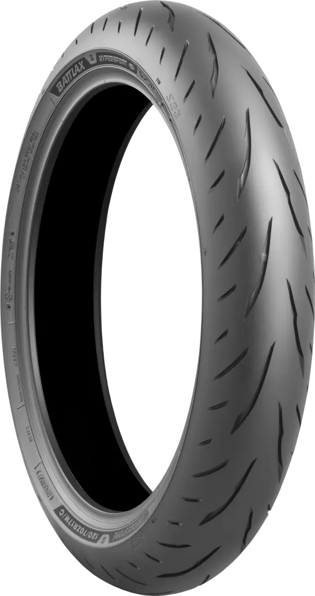 Tire Battlax Hypersport S23 Fr 120/70zr17 58w Radial Tl - BRIDGESTONE