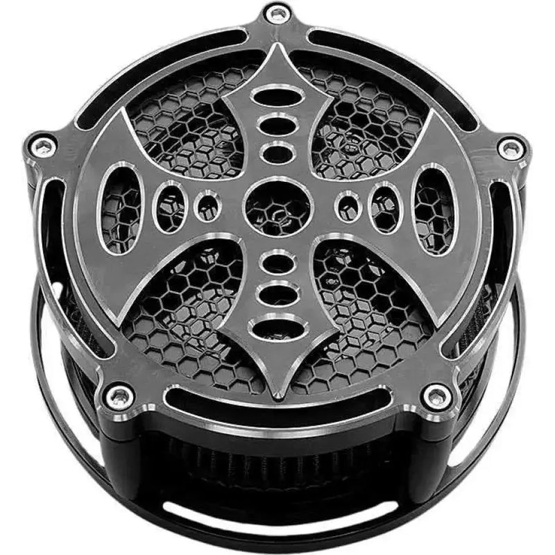 BAX-210-3H-BLK Billet Air Cleaner Bad Axe Black