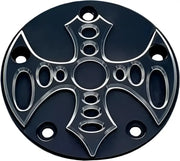 BAX-220-5H-BLK Billet Points Cover Bad Axe Black