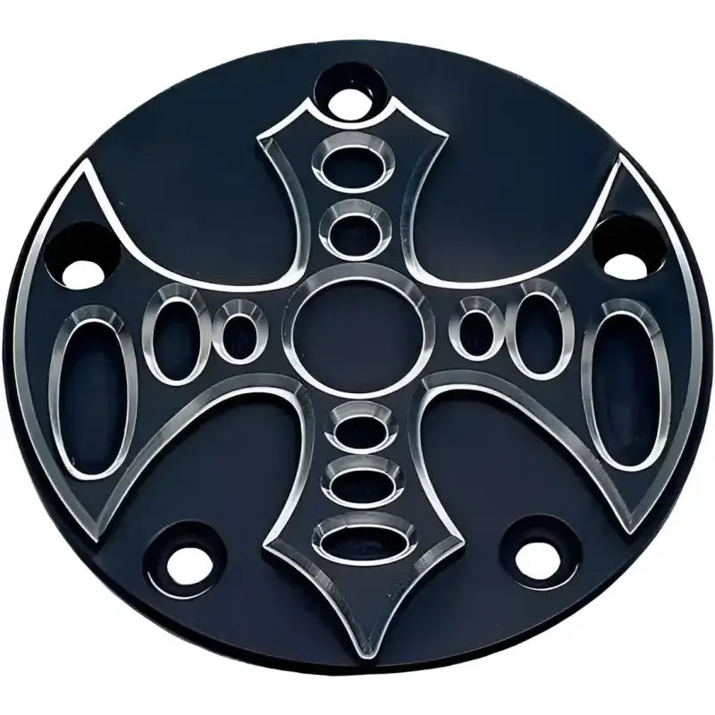 BAX-220-5H-BLK Billet Points Cover Bad Axe Black