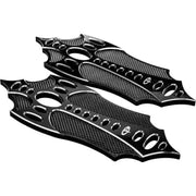 BAX-410-ALL-BLK Floorboards Rider Bad Axe Black