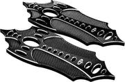 BAX-410-ALL-BLK Floorboards Rider Bad Axe Black