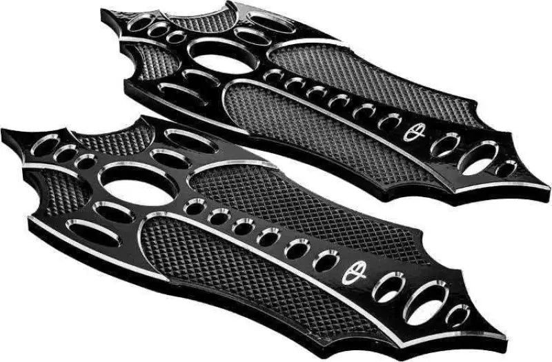 BAX-410-ALL-BLK Floorboards Rider Bad Axe Black