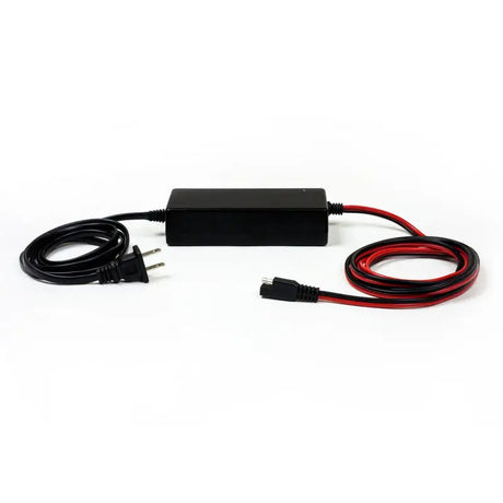 Black power adapter with cords for Bazooka Regulated Power Supply 12V7A