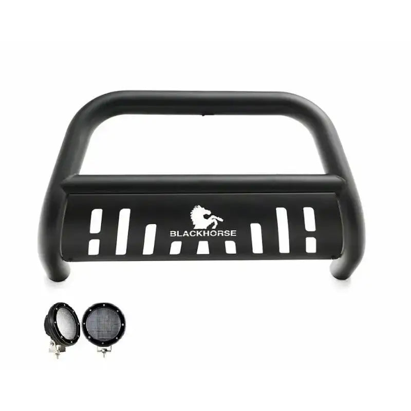 BB096410A-SP-PLFB Black Horse Bull Bar Kit