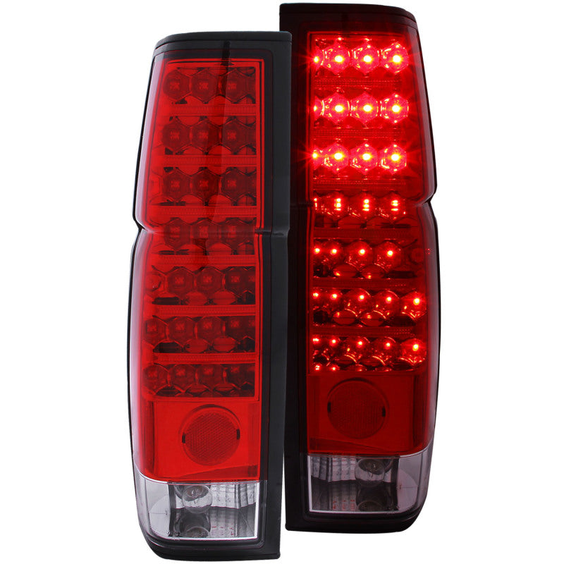 ANZO 311034 ANZO 1986-1997 Nissan Hardbody LED Taillights Red/Clear
