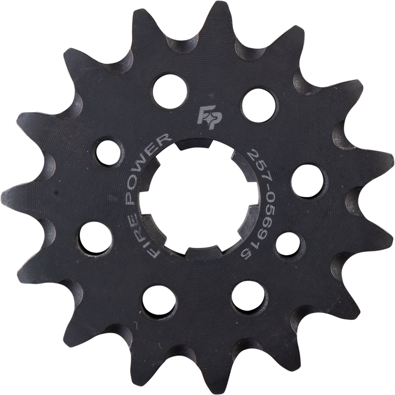 FPC-569-15-1 Fire Power Front Cs Sprocket Steel 15T