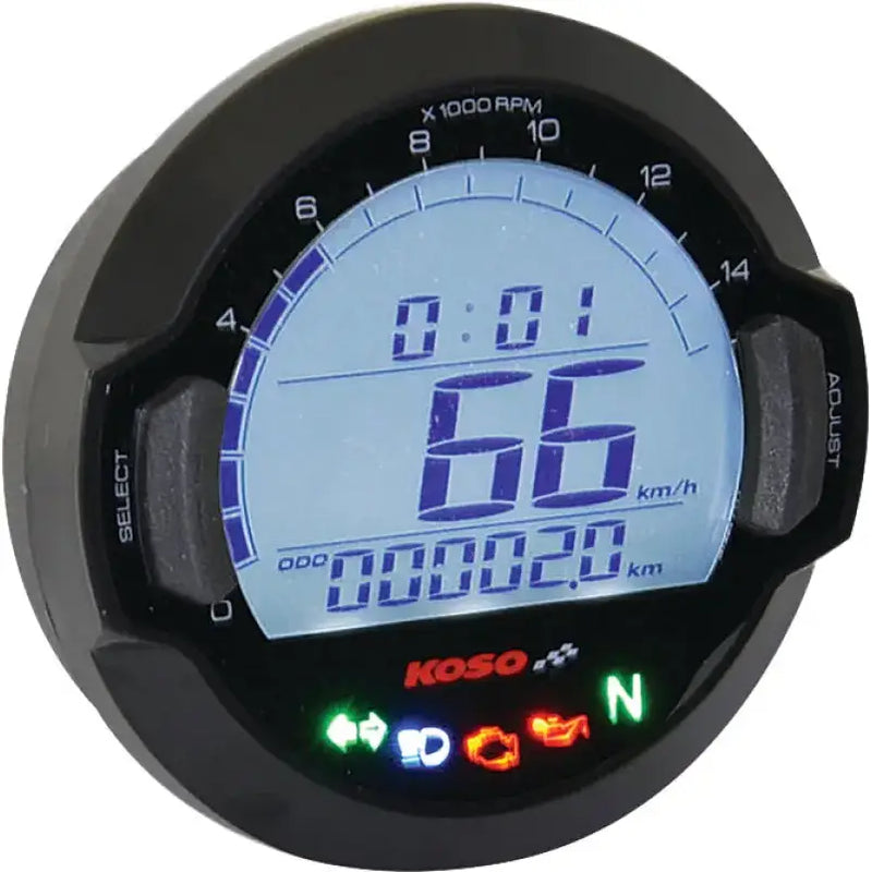 BB642W20 Dl 03sr Digital Gauge Black Bezel - GP Style Multi-Function