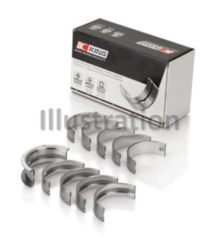 King Engine Bearings MB5801SM0.25 King BMW N63/S63 (Size +0.25mm) Crankshaft Main Bearing Set