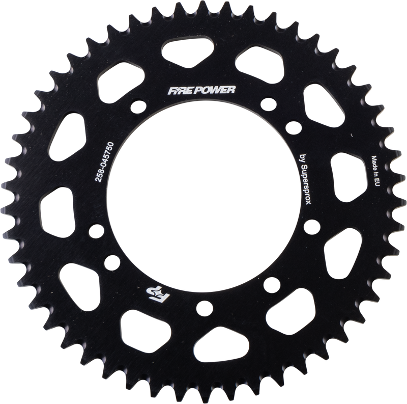 FPA-457-50-BLK Fire Power Rear Sprocket Aluminum 50T Blk