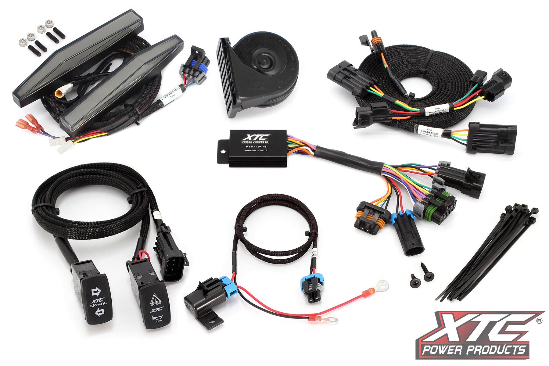 XTC Power Products Auto Turn Signal KIT W Illumination ATS-KAW-Mpro-DRL - Front Drl Lights